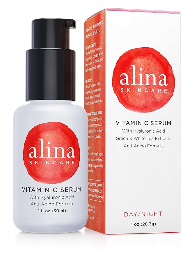Award Winning & Dermatologist Recommended Vitamin C Serum for Reduction of Fines Lines & Wrinkles. Enhances Skin Radiance, Texture and Skin Tone,White 1.0 Ounce