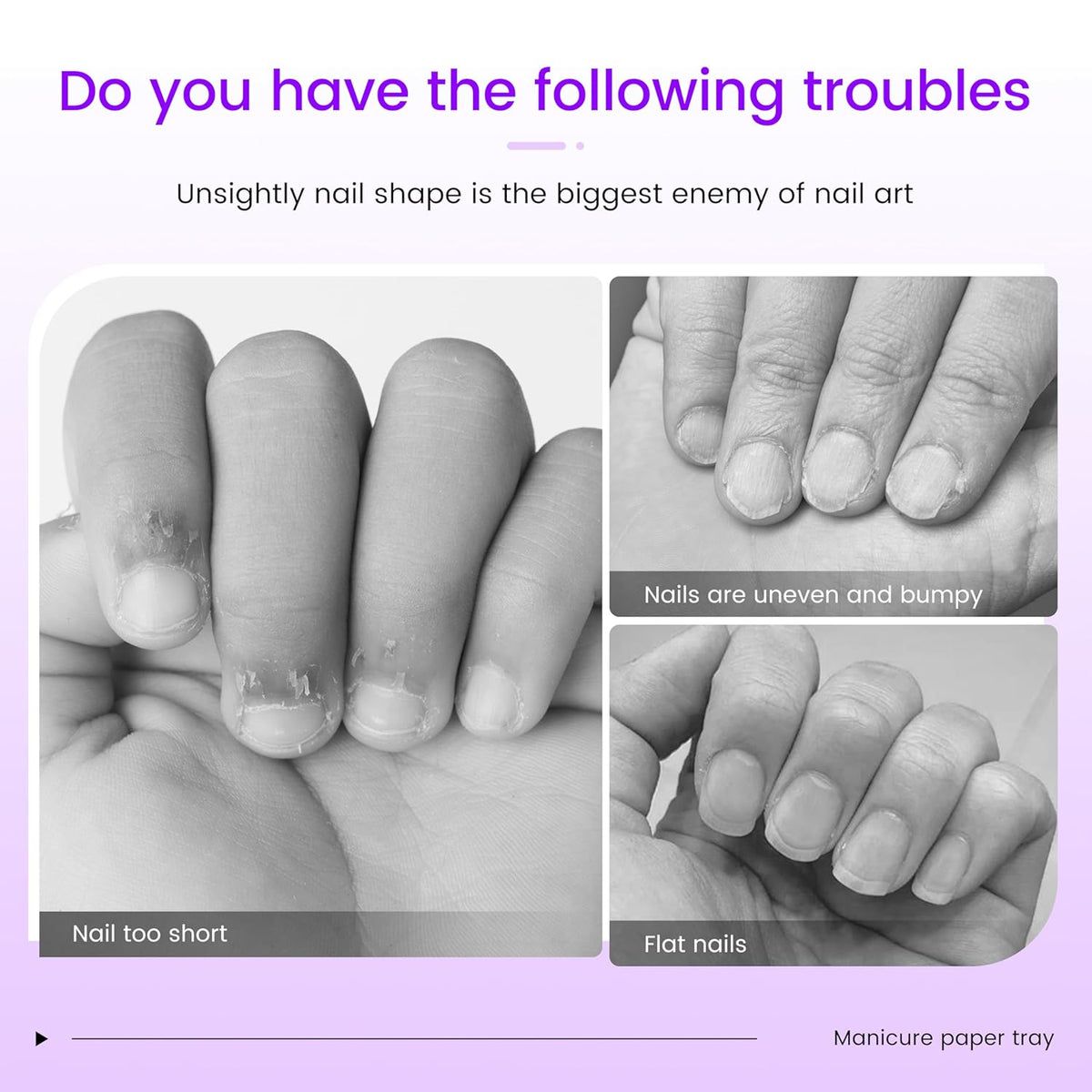 NailForms for Gel Builder Self Adhesive NailExtension Stickers for Poly nail Gel and Acrylic with Tip Sculpting NailForms Nail Art for Home & Salon (200)