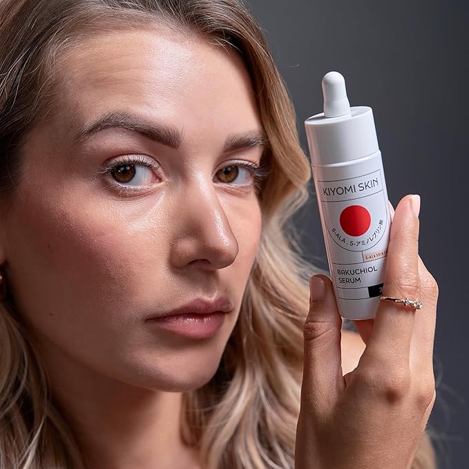 Bakuchiol Face Serum - Gentle Retinol Alternative with 5-ALA, Niacinamide - Anti-Aging Formula for Fine Lines, Wrinkles, Even Skin Tone - Vegan Facial Serum for All Skin Types - 1 Fl Oz