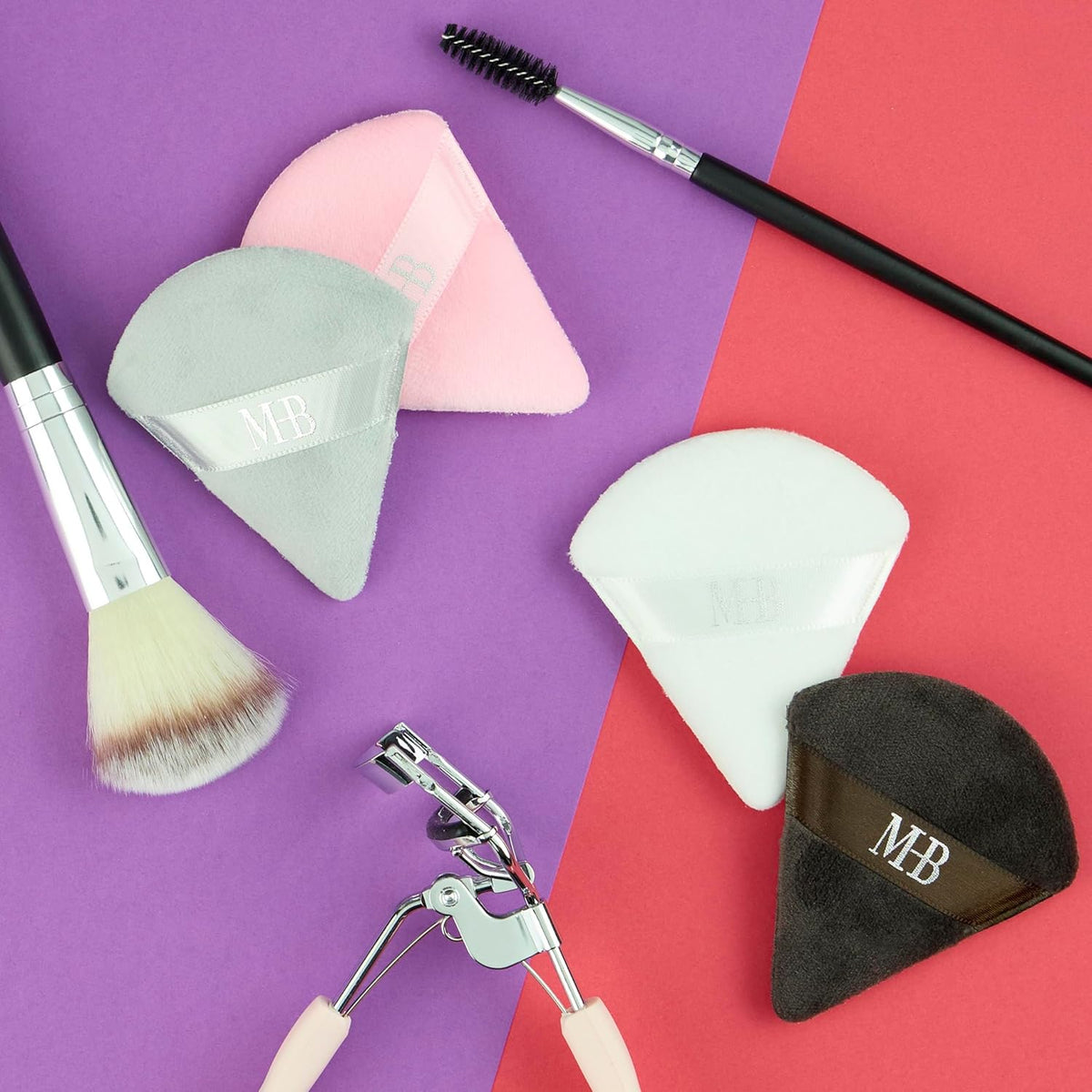 8pc Beauty Buffs Set - Teardrop Shaped Beauty Blenders Collection, Flawless Finish Makeup Sponges To Blend & Set - Cosmetic Beauty Puff Makeup Applicators Professional Beauty Tools