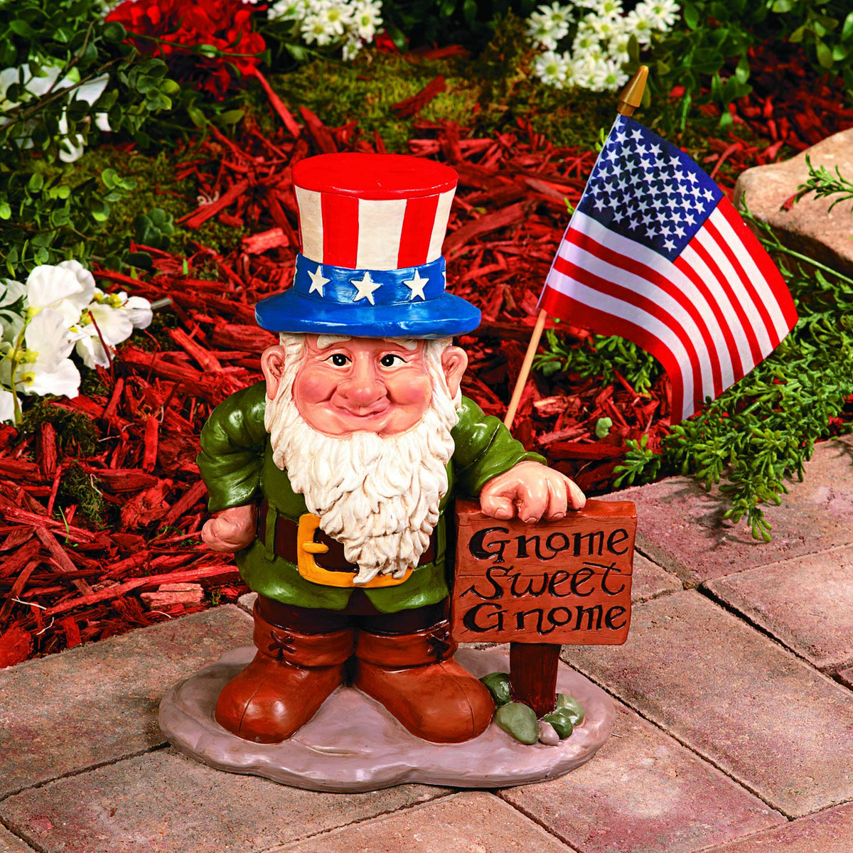 Fun Express Gnome Greeter Garden Statue W/Hat Assortment Sculpture
