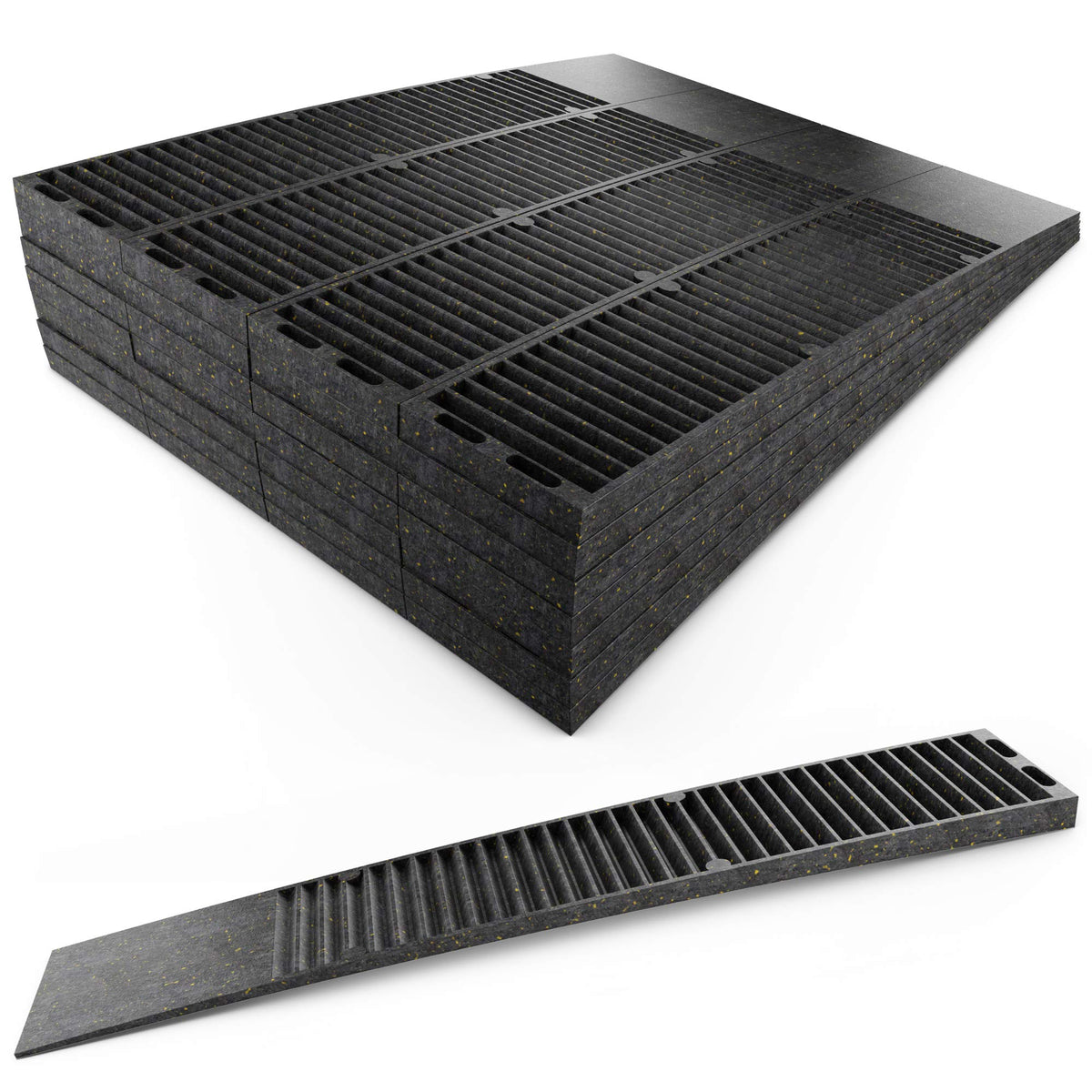 Never-Rot 7.75 Inch Composite Shims, 12 Pk. Home Improvement DIY Levelers, Extreme Weight Capacity, Weather Resistant, Easy to Break & Perfect for Doors, Windows, & Sheds.