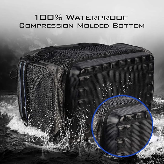 KastKing Fishing Gear & Tackle Bags - Saltwater Resistant Fishing Bags - Fishing Tackle Storage Bags