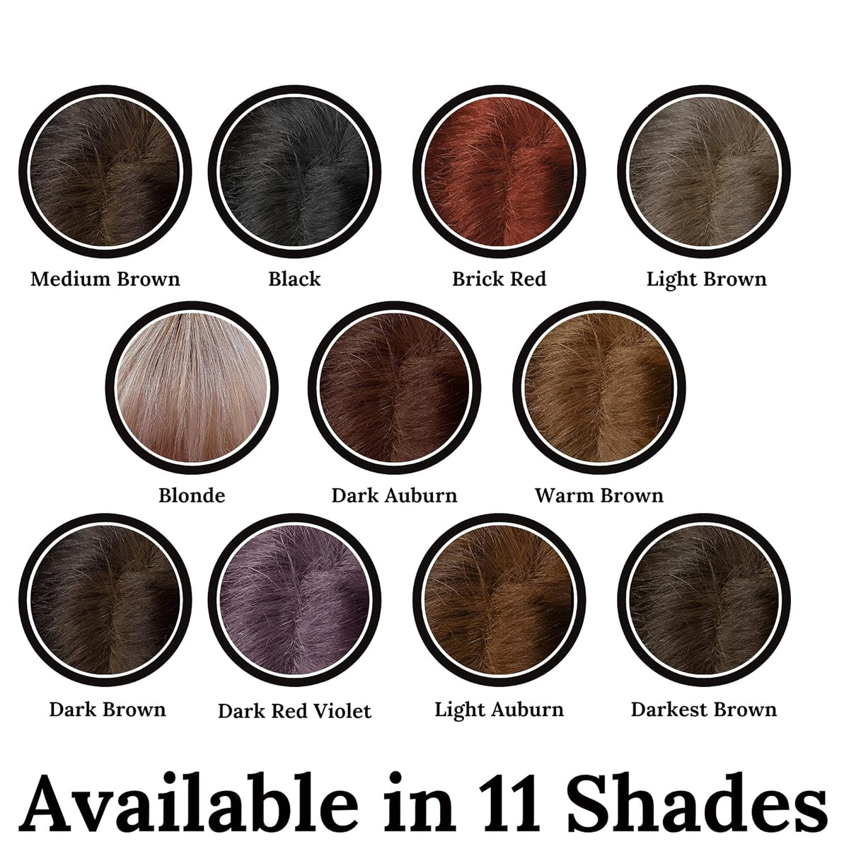 Root Touch Up Powder - True-to-Nature Hairline Concealer for Zero Fragrance, Talc-Free Coverage (Without Brush, Light Brown)