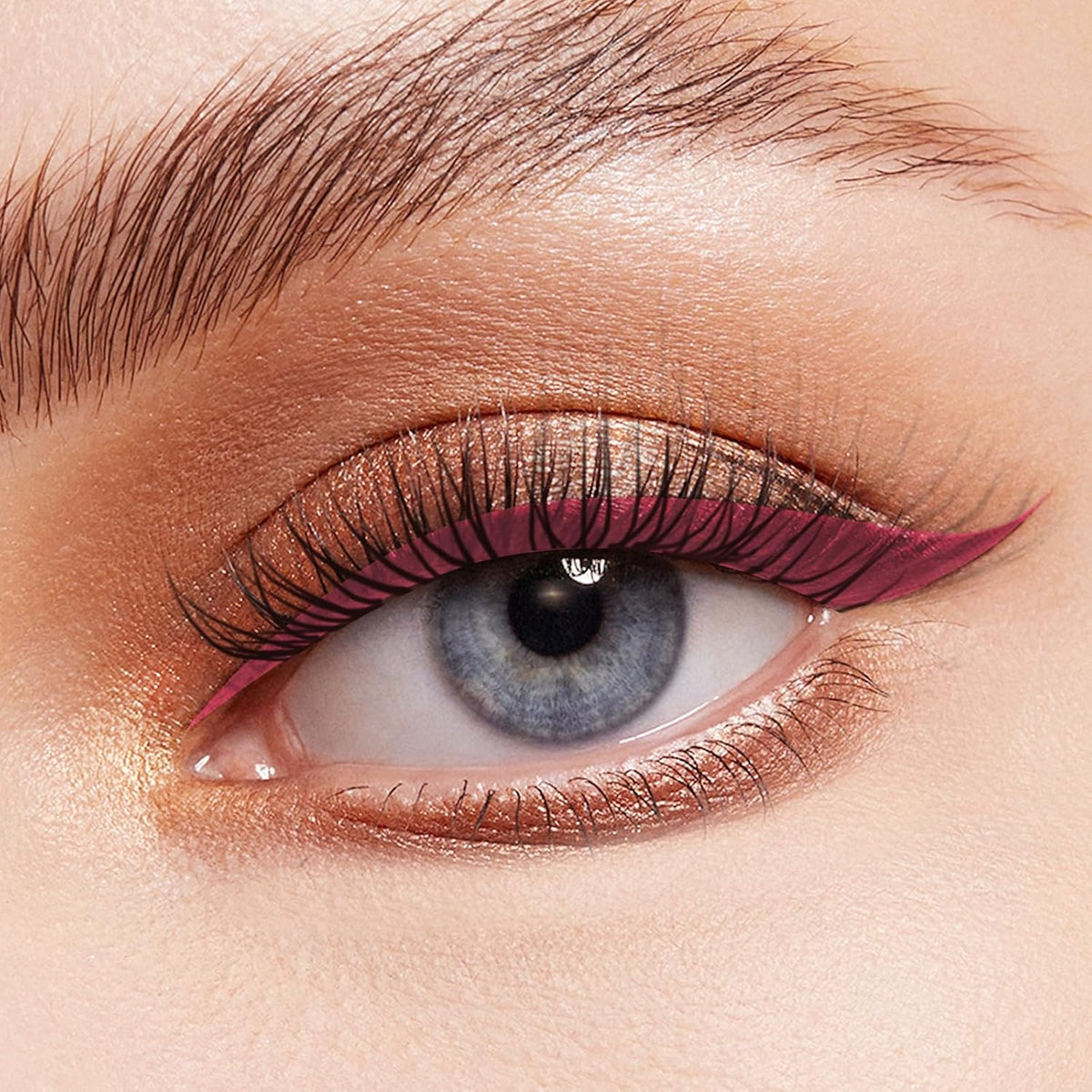 Witch's Pouch Gel Eyeliner Pencil Waterproof Smudge Proof, Long-Lasting Eye Liner, High-Intensity Colored, Ultra-Smooth Korean Eye Pencil Eye Makeup (06 Pink)