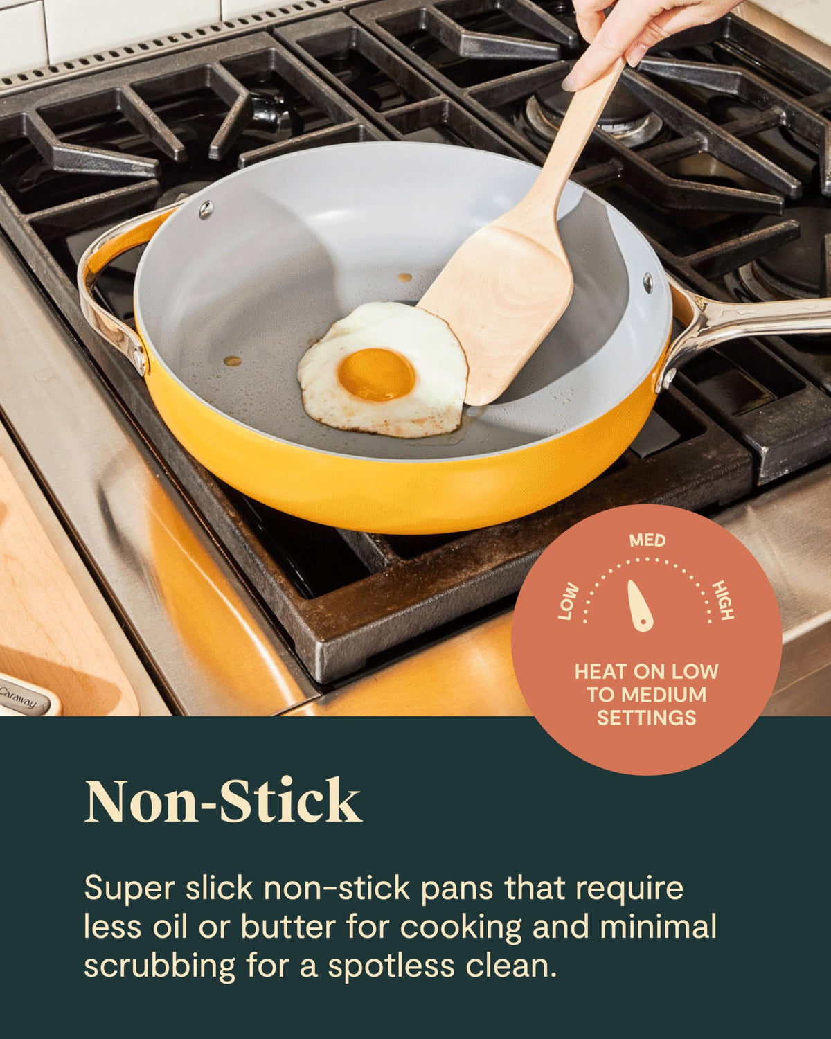 Caraway Nonstick Ceramic Cookware Set (12 Piece) Pots, Pans, Lids and Kitchen Storage - Non Toxic - Oven Safe & Compatible with All Stovetops - Sage