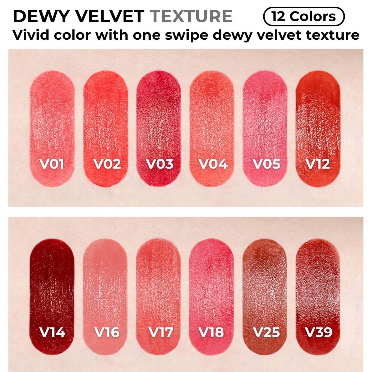 BBIA Last Velvet Tint MLBB Edition - Soft Creamy Matte Finish Lip Stain, Blur Effect & Velvety Texture, Long-Lasting, High Pigment, Non-Drying, Vegan, Korean Lip Makeup (V47 SWEET LIFE, Pack of 1)