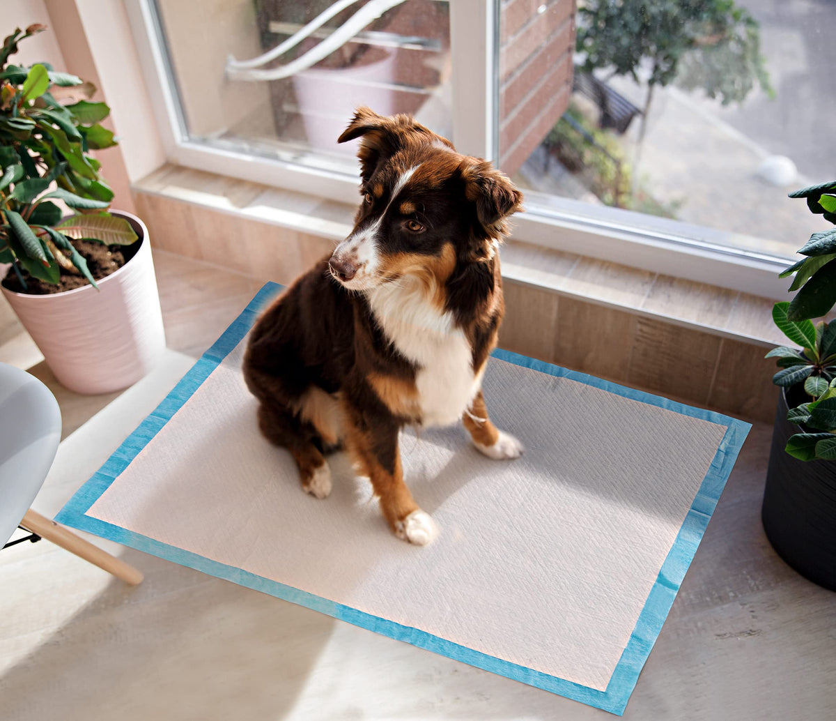 BESTLE Pet Training and Puppy Pads Pee Pads for Dogs 22"x22" Super Absorbent & Leak-Proof
