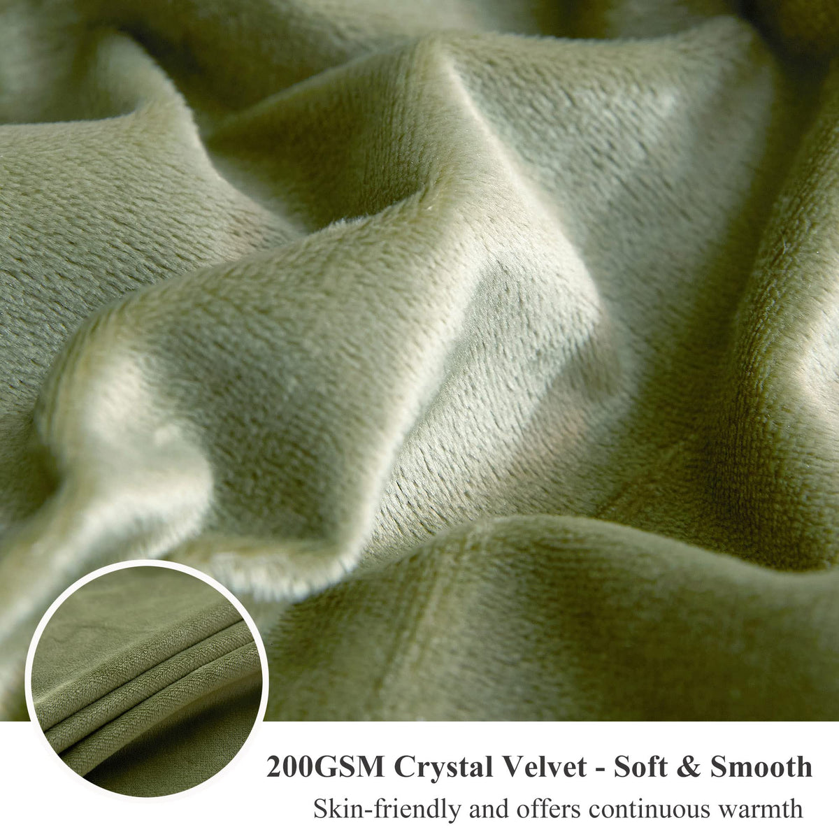 XeGe Luxury Shaggy Faux Fur Body Pillow Cover, Fluffy Bed Pillow Case with Zipper Closure, Soft Decorative Plush Long Moss Pillow Sham, Fuzzy Hug Pillow for Home Living Room 20"x54" Sage Green
