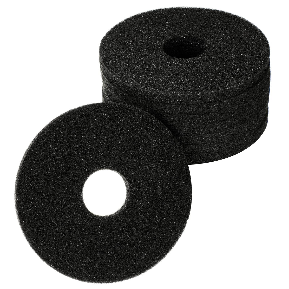 Treela Bar Rimmer Sponges Replacement Glass Rimmer Sponges Margarita Salt Rimmer Sponges Cocktail Glass Rimmer Sponges for Lime Juice, Black (8 Pieces)