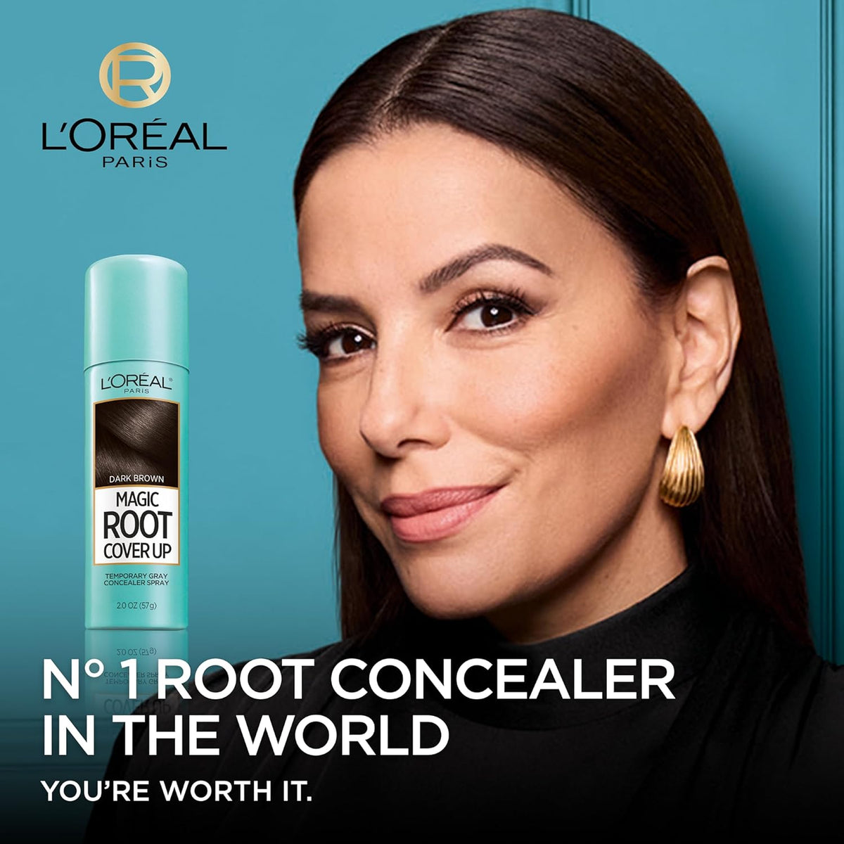 L'Oreal Paris Magic Root Cover Up Gray Concealer Spray Dark Blonde 2 oz.(Packaging May Vary)