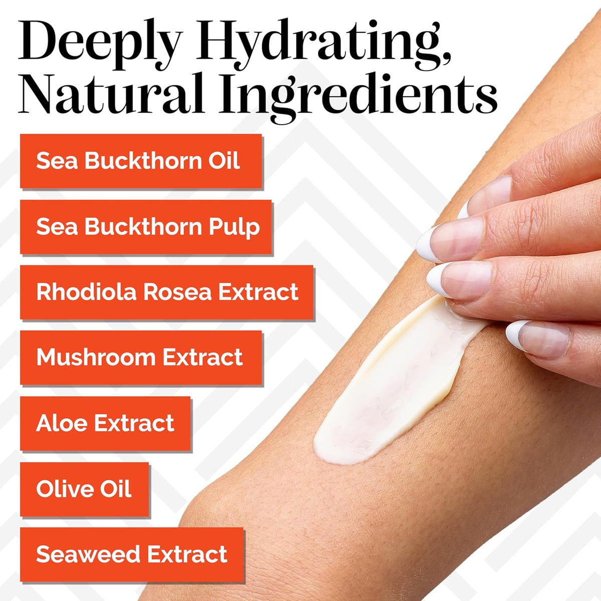 sibu Moisturizing Body Cream, Lotion Made From Premium Himlayan Sea Buckthorn (6oz, 3-pack) – Lightweight & Hydrating Moisturizer That Protects & Repairs Skin