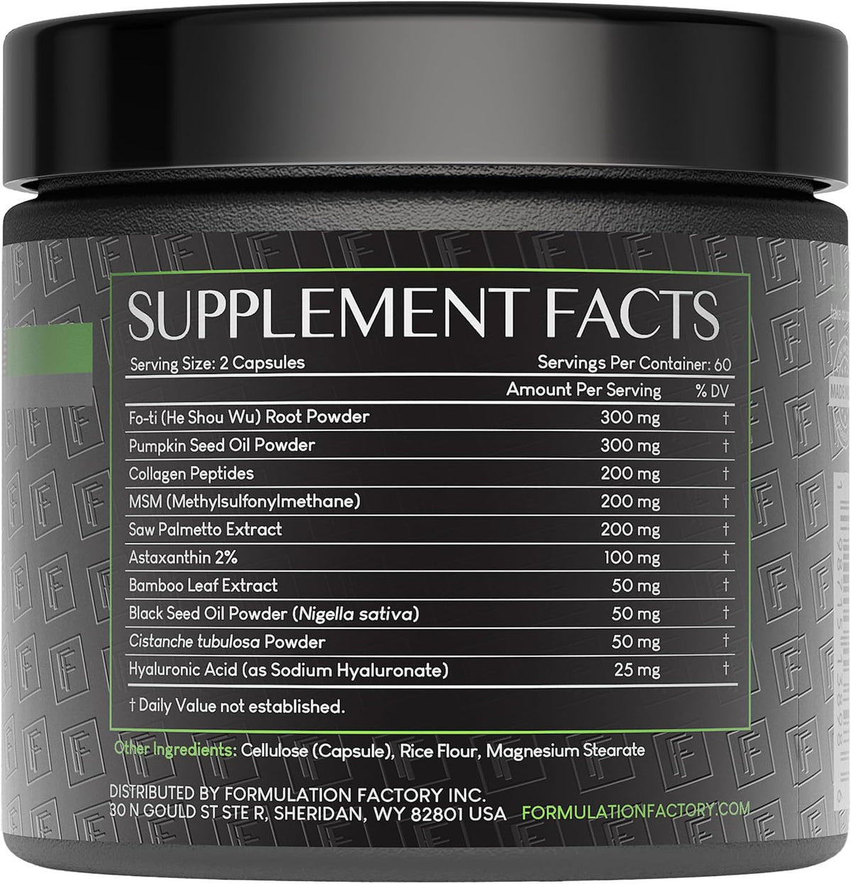 Crown of Glory 10-in-1 Hair Growth Maximizer, DHT Blocker with Saw Palmetto, Fo-Ti, Collagen, Supports Thicker Hair & Scalp Health (2 Month Supply, 120 Capsules)