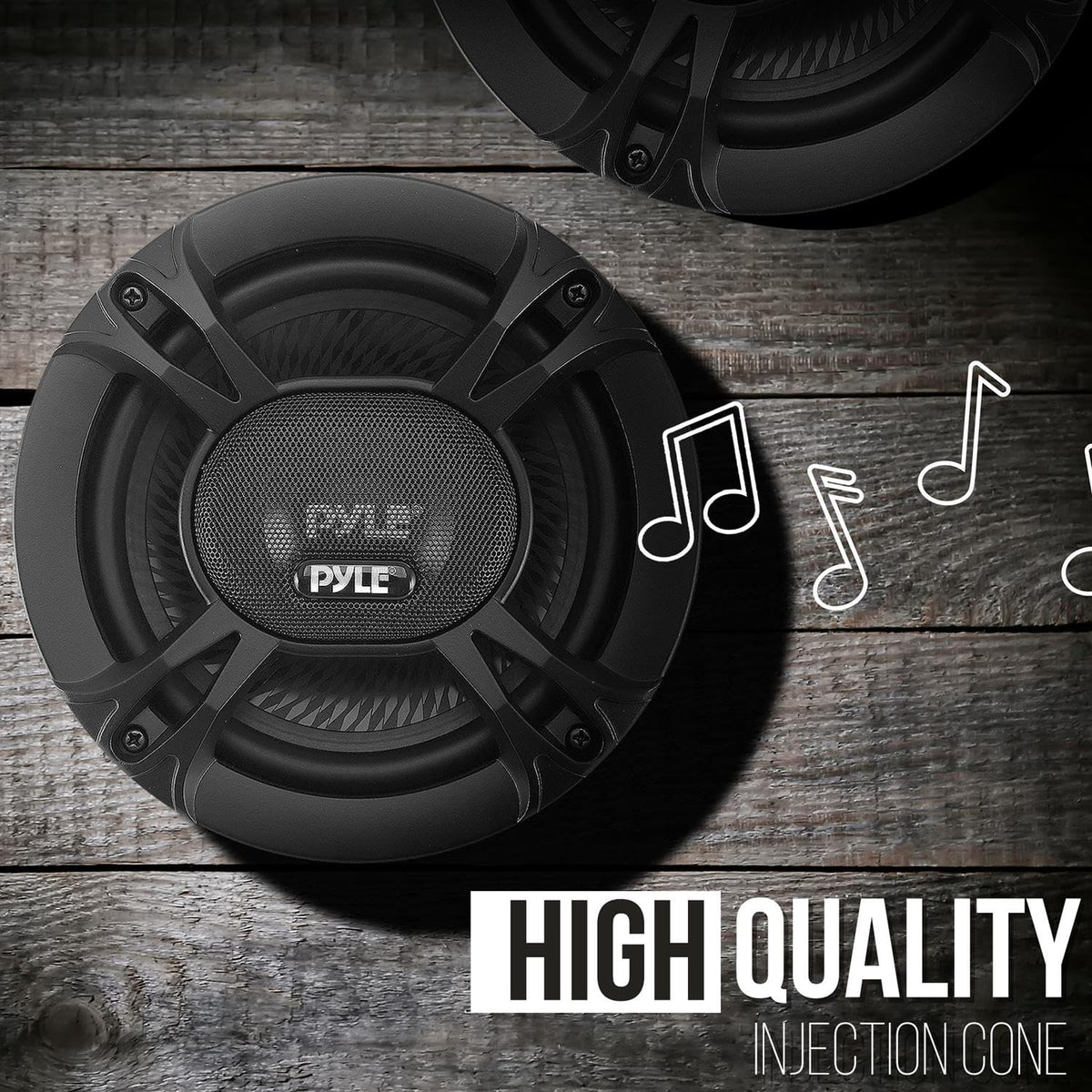 Pyle 3-Way Universal Car Stereo Speakers-240W 5.25" Triaxial Loud Pro Audio Car Speaker-Universal OEM Quick Replacement Component Speaker Vehicle Door/Side Panel Mount Compatible PL513BK (Pair), Black