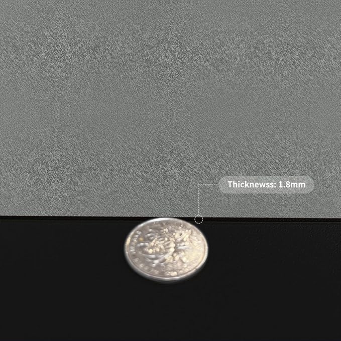 Dining Table Cover for Dining Room Table - Can Be Used On Both Sides Waterproof and Easy to Clean Good Flatness Used for Dining Table(Black+Gray 44x60)