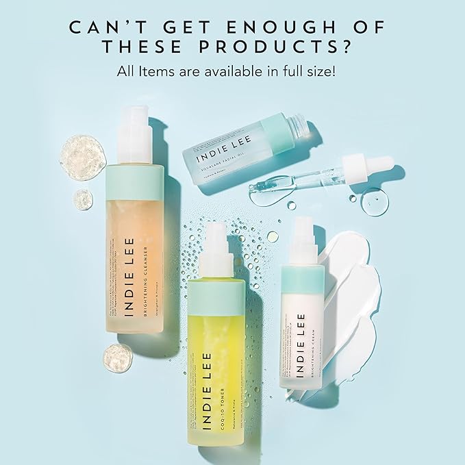 Indie Lee CoQ-10 Face Toner-Travel Size Refreshing, Hydrating Mist for All Skin Types - Hyaluronic Acid, Aloe + Chamomile - Alcohol + Essential Oil-Free Facial Toner-TSA Approved Travel Skincare(30ml)