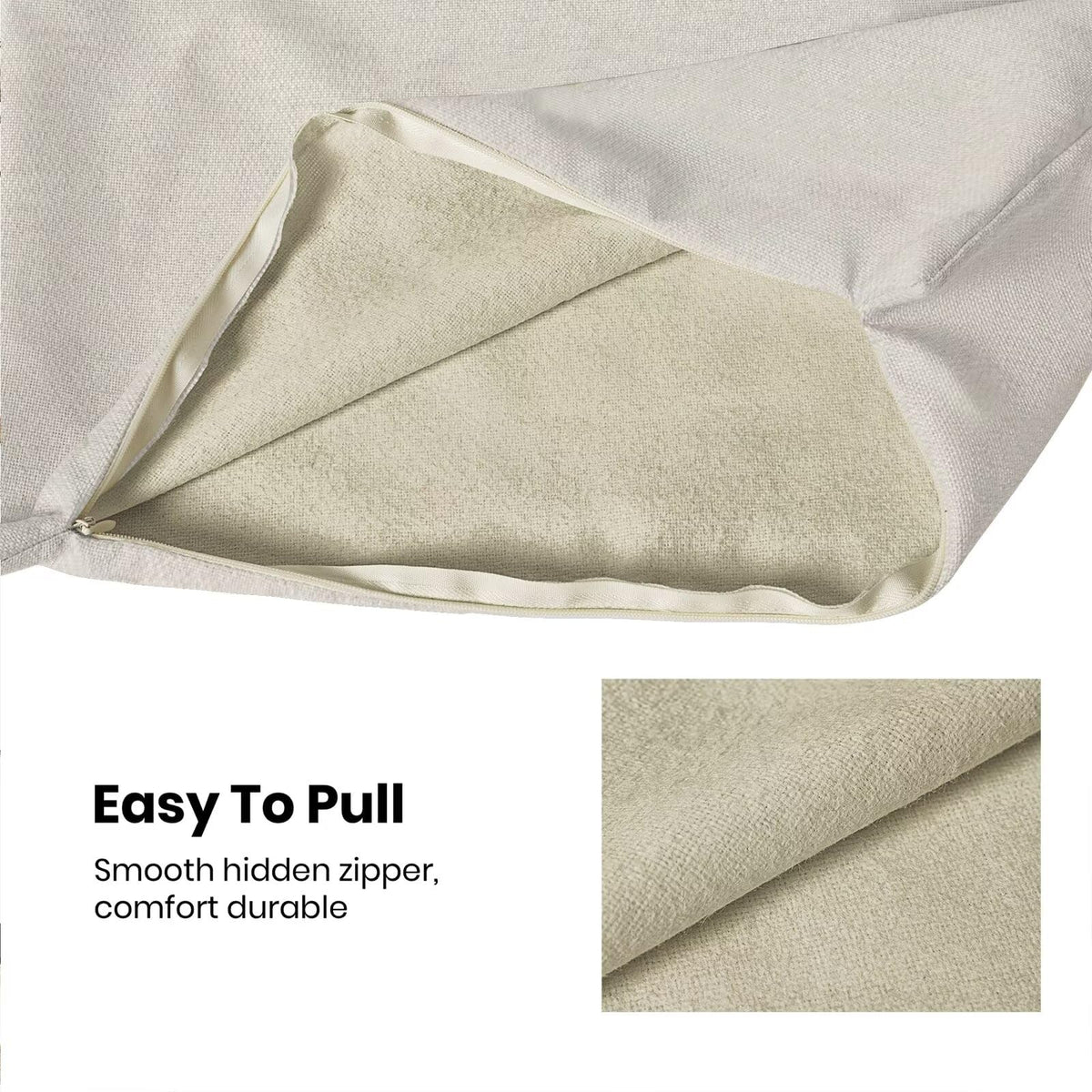 Abstract Line Throw Pillow Covers 18x18 Inch Set of 2, Black Line Decoration Throw Pillow Covers Decorative Art Outdoor Cushion Cover for Sofa Couch Farmhouse Room Bed Decor