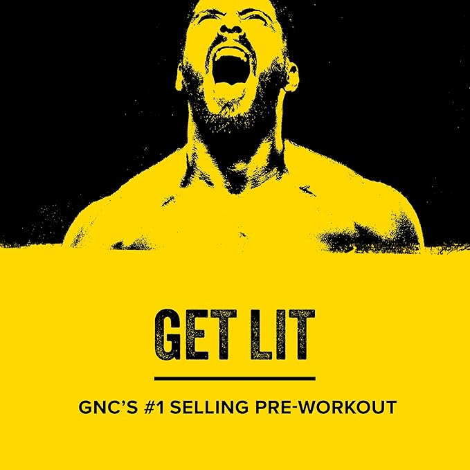 Beyond Raw LIT PreWorkout Powder Supplement For Men and Women, Energy, Focus, Endurance, Pumps, Nitric Oxide Boost, 250mg Caffeine, Creatine, Beta Alanine, Fruit Punch, 30 Servings
