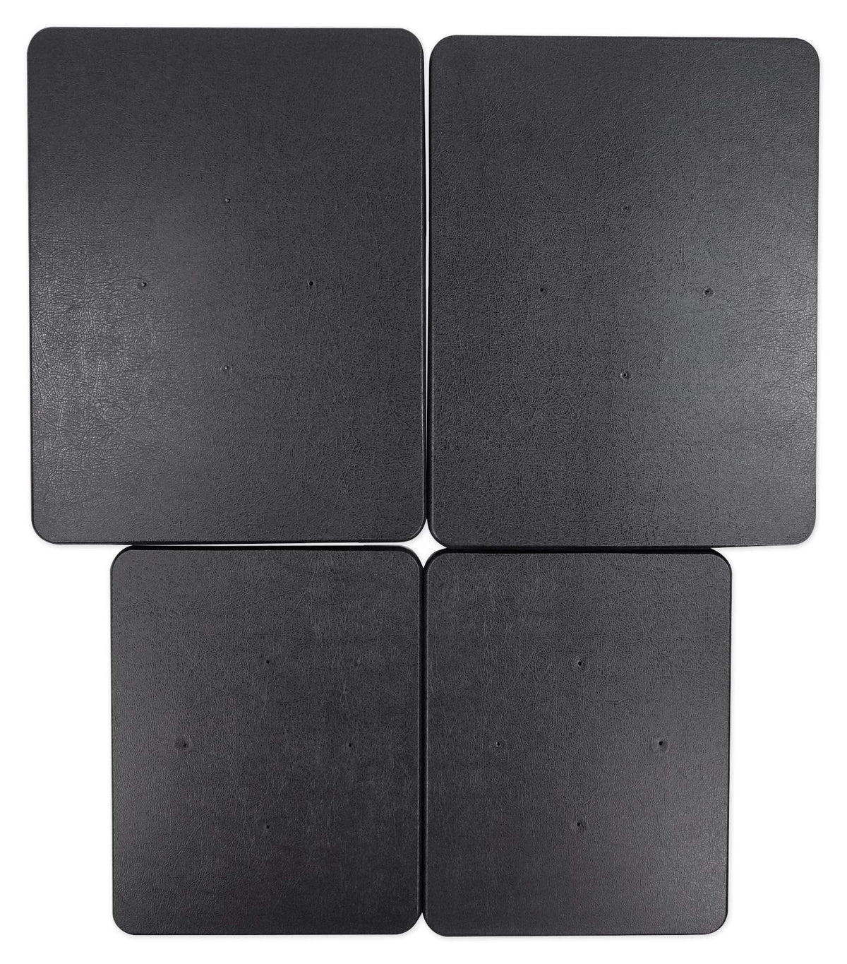 Rockville RHT8C (2) 8" Desktop Speaker Stands, 66 lbs. Capacity, Wood Finish, Resonance-Free, Cable Management, Isolation Pads, for Bookshelf/Studio Monitors