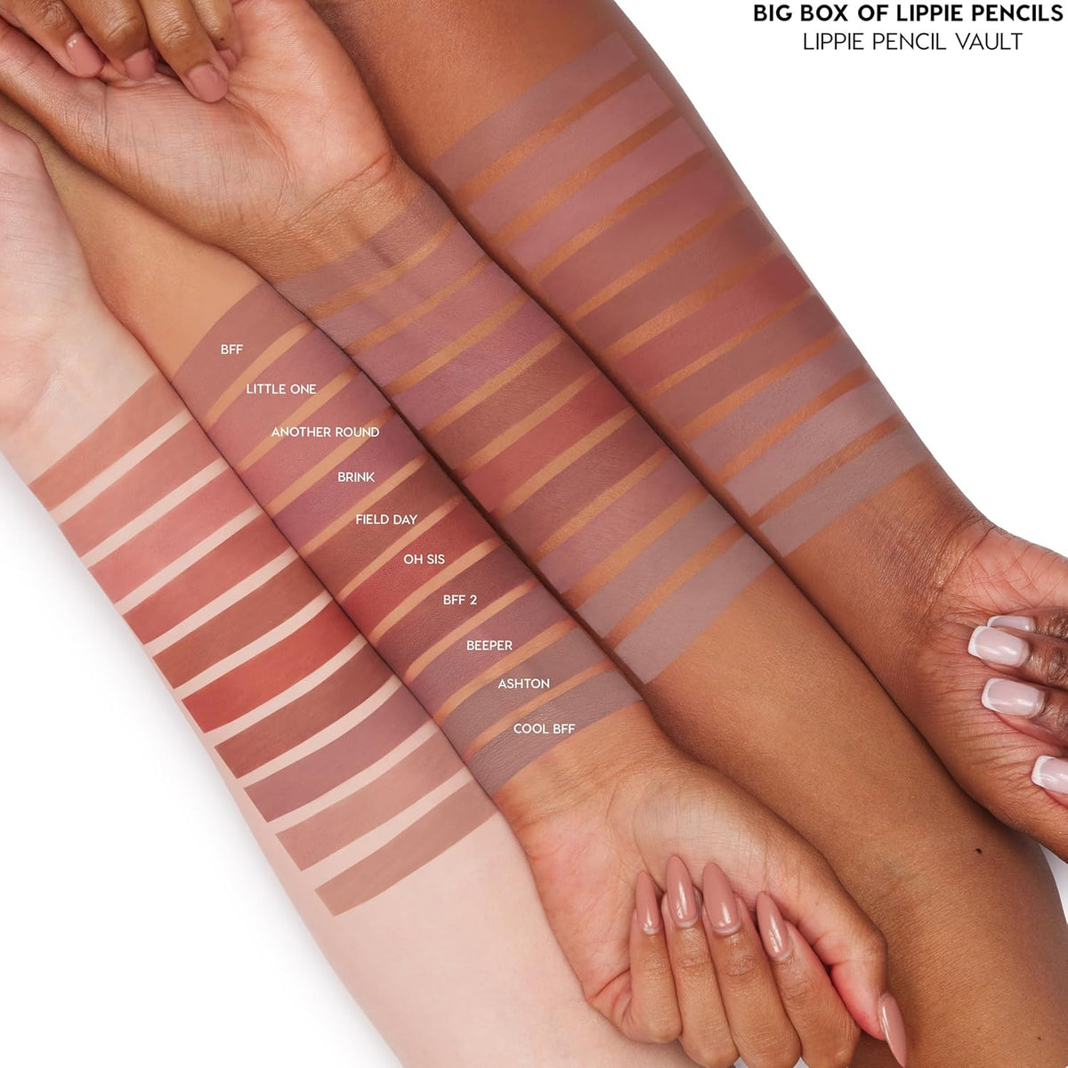 ColourPop Lippie Lip Pencil - High-Pigment, Long-Lasting & Sharpenable Lip Liner with High-Impact Color - Vegan, Cream Formula with Precise Application - Beeper (0.04 oz)