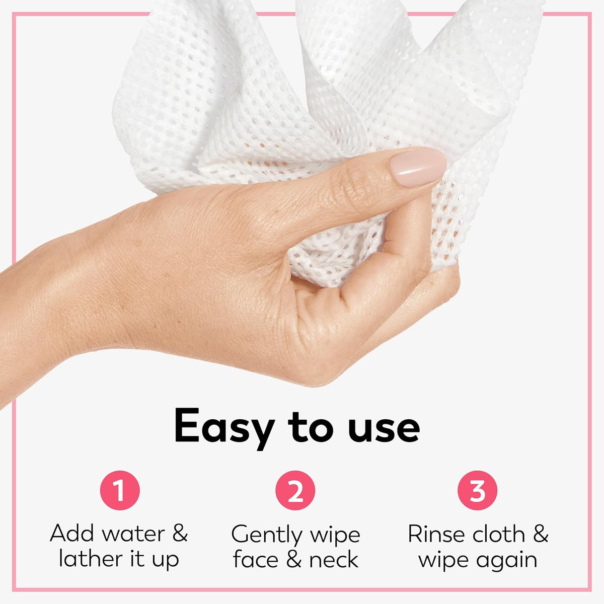 Olay Daily Facials, Daily Clean Makeup Removing Facial Cleansing Wipes, 5-in-1 Water Activated Cloths, Exfoliates, Tones and Hydrates Skin, 66 count
