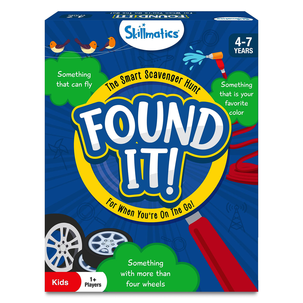 Skillmatics Outdoor Scavenger Hunt Card Game - Found It, Learning Toys, Educational, Gifts for Kids, Boys, Girls and Families, for Ages 4, 5, 6, 7, Perfect for Home, School, Playdates