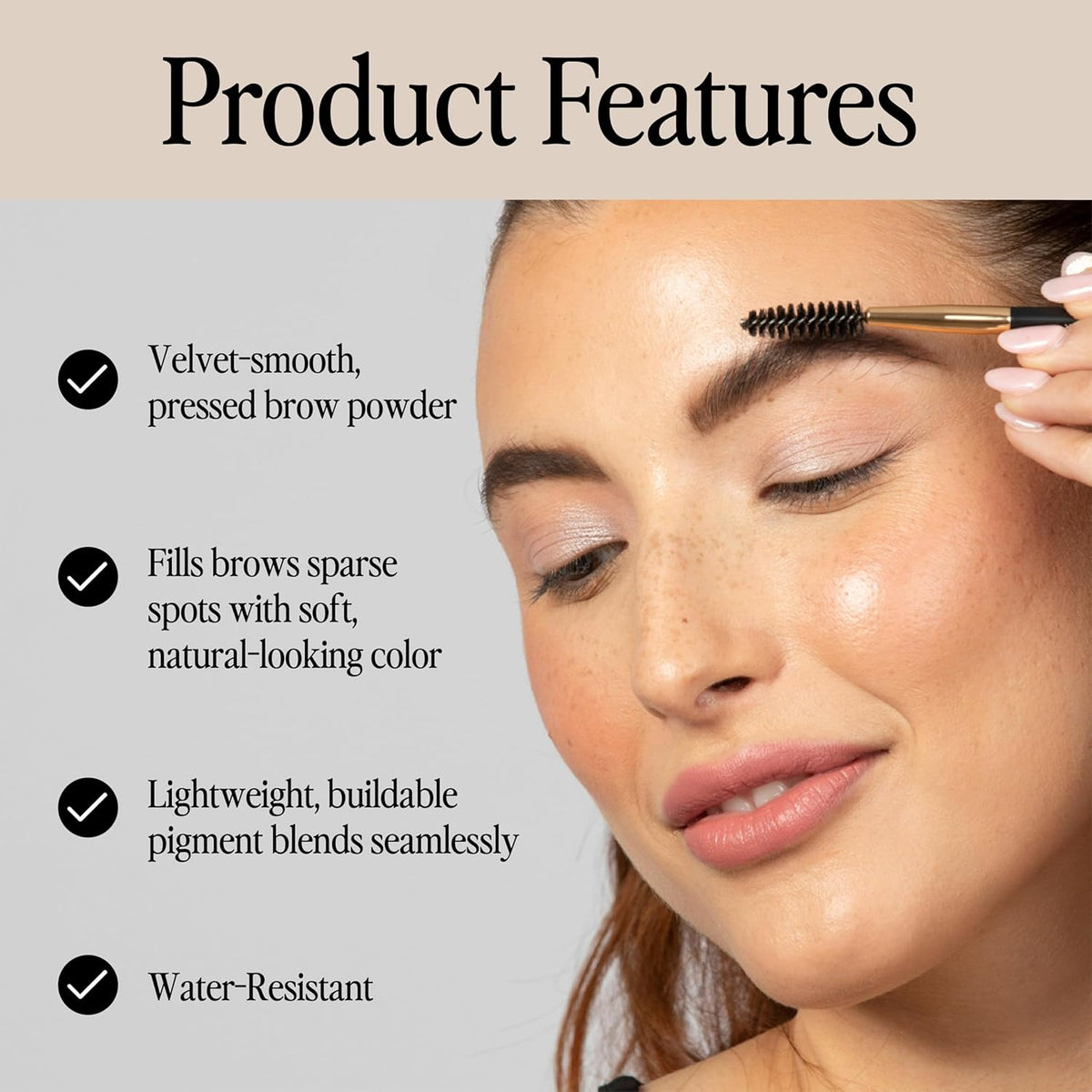Billion Dollar Brows Eyebrow Powder in Blonde – Achieve Fuller, Fluffier Brows with Buildable Coverage, Velvet-Smooth Formula, Cruelty-Free & Vegan for a Natural, Soft Finish