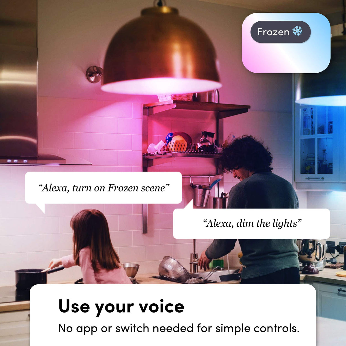 LIFX color, A19 1100 lumens, Wi-Fi Smart LED Light Bulb, Billions of colors and Whites, No bridge required, Works with Alexa, Hey Google, HomeKit and Siri multicolor (Pack of 2)