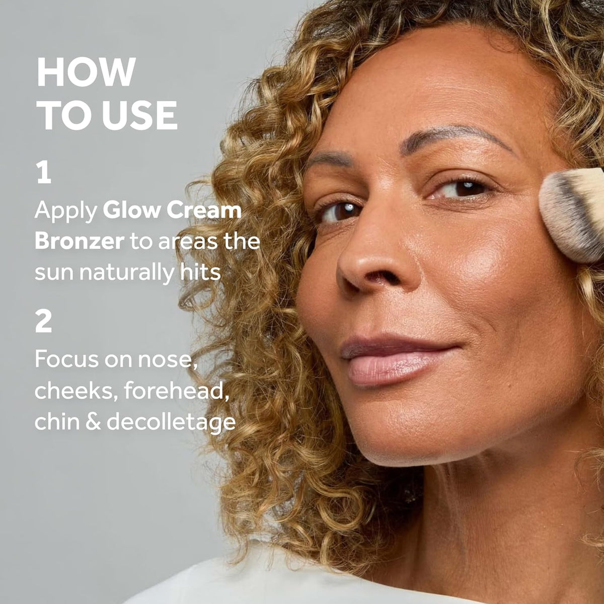 No7 Pro Artist Soft Glow Cream Bronzer Makeup - Blendable Bronzer Cream with a Lightweight Formula - Customizable Face Makeup for a Natural, Sun-Kissed Glow - Medium (1.26 Oz)