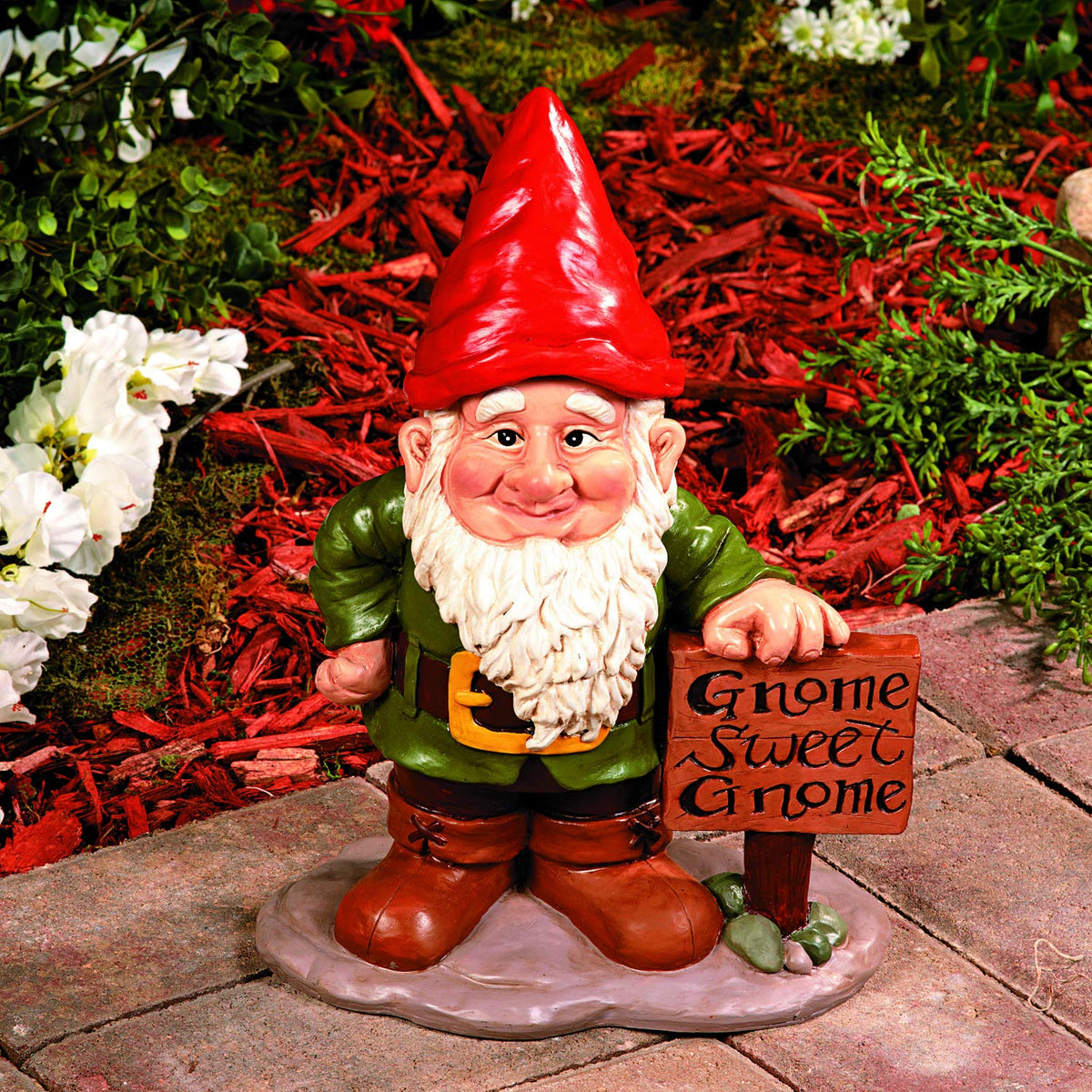 Fun Express Gnome Greeter Garden Statue W/Hat Assortment Sculpture