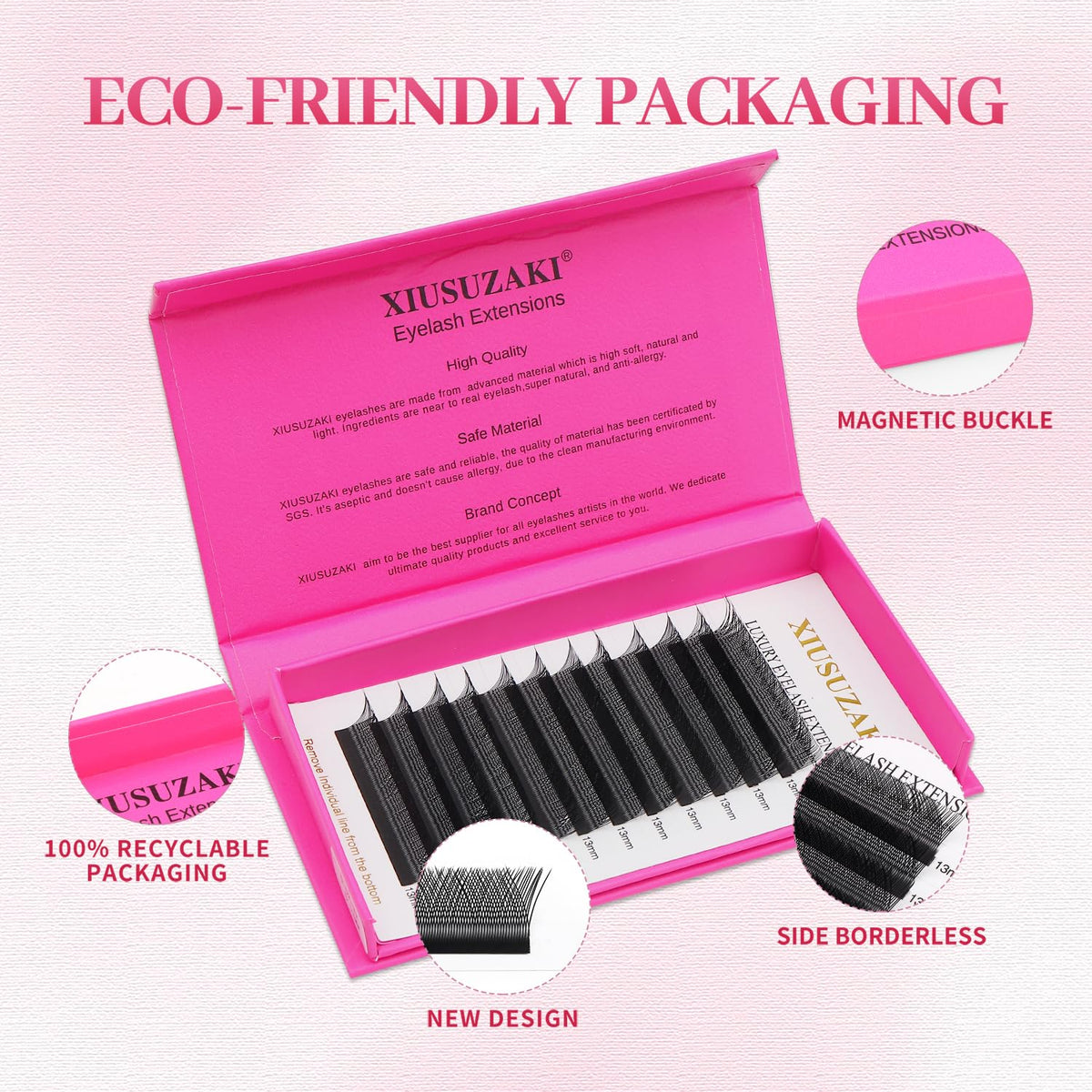YY Lash Extensions Supplies Y Eyelash Extensions 0.07mm Thickness D Curl 10mm Premade Fans 4D Russian Volume Matte Black 12 Rows Crisscross Eye Lashes(YY-0.07-D,10mm)