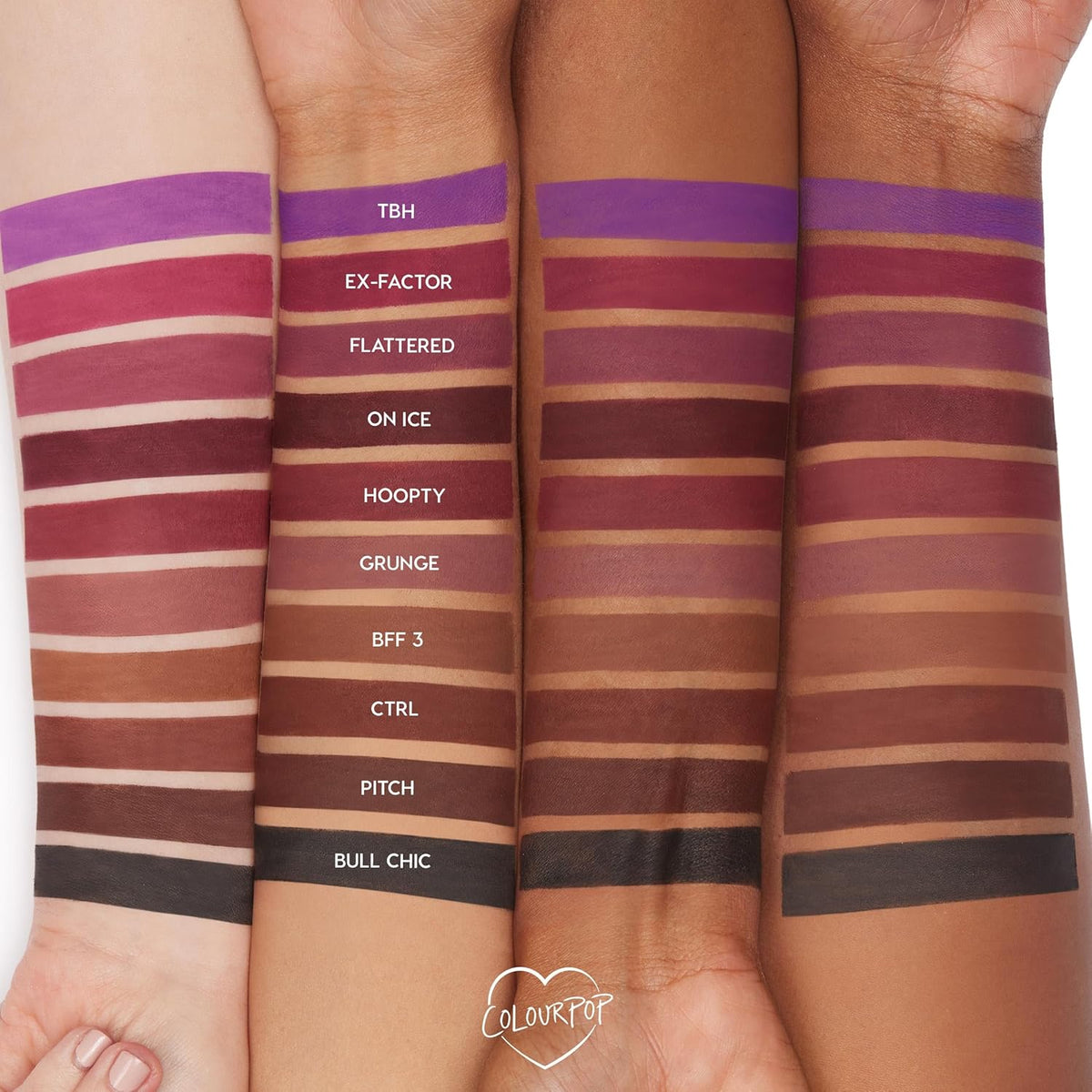 ColourPop Lippie Lip Pencil - High-Pigment, Long-Lasting & Sharpenable Lip Liner with High-Impact Color - Vegan, Cream Formula with Precise Application - On Ice (0.35 oz)