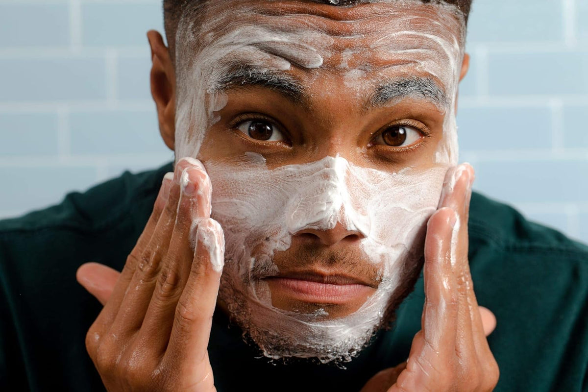 Cardon Mens PM Nighttime Skincare Set | Clay Face Wash Cleanser, 100ml + Repairing Hydro Boost Gel Moisturizer, 50ml | Made with Cactus Extract | Oily, Dry, or Sensitive Skin Type