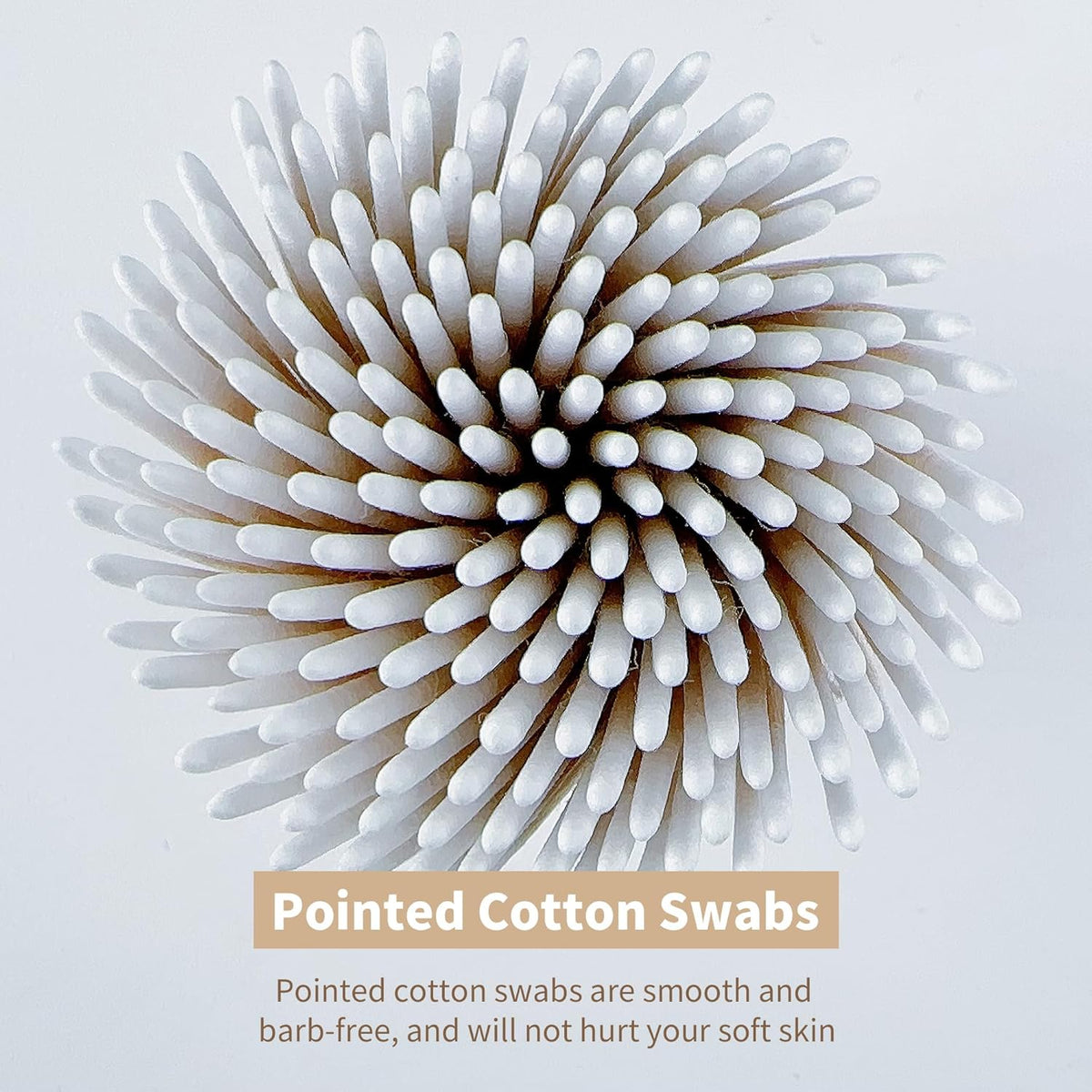 600PCS Pointed Cotton Swabs - Precision Tip Cotton Swabs - 4 Inch Microblading Cotton Swabs - Microblading Cotton Buds for Eyebrow Eyelash Extensions, Makeup, Nails, Tattoo Permanent Supplies, Craft