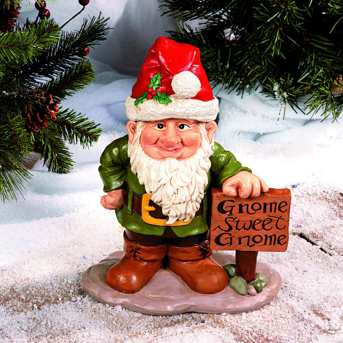 Fun Express Gnome Greeter Garden Statue W/Hat Assortment Sculpture