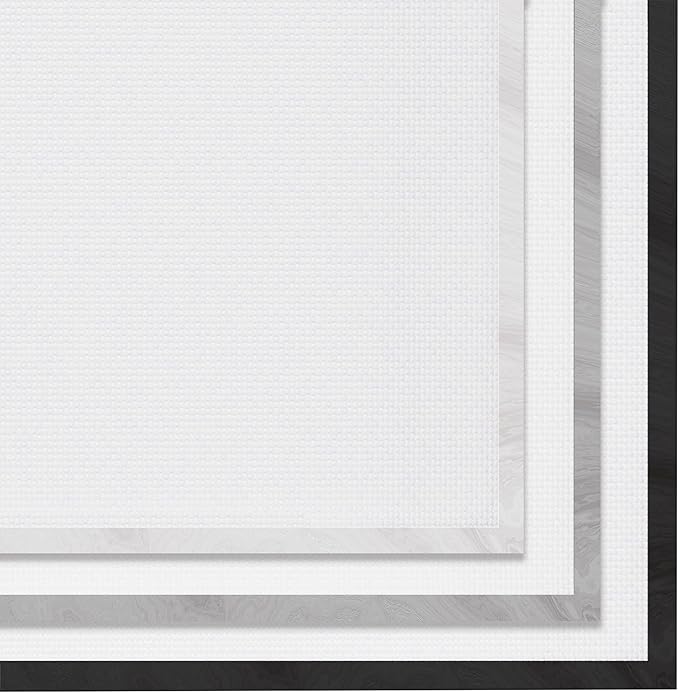 Stupell Industries Personal Dignity Jackie Robinson Quote White Black Framed Wall Art, 12x12, Multicolor