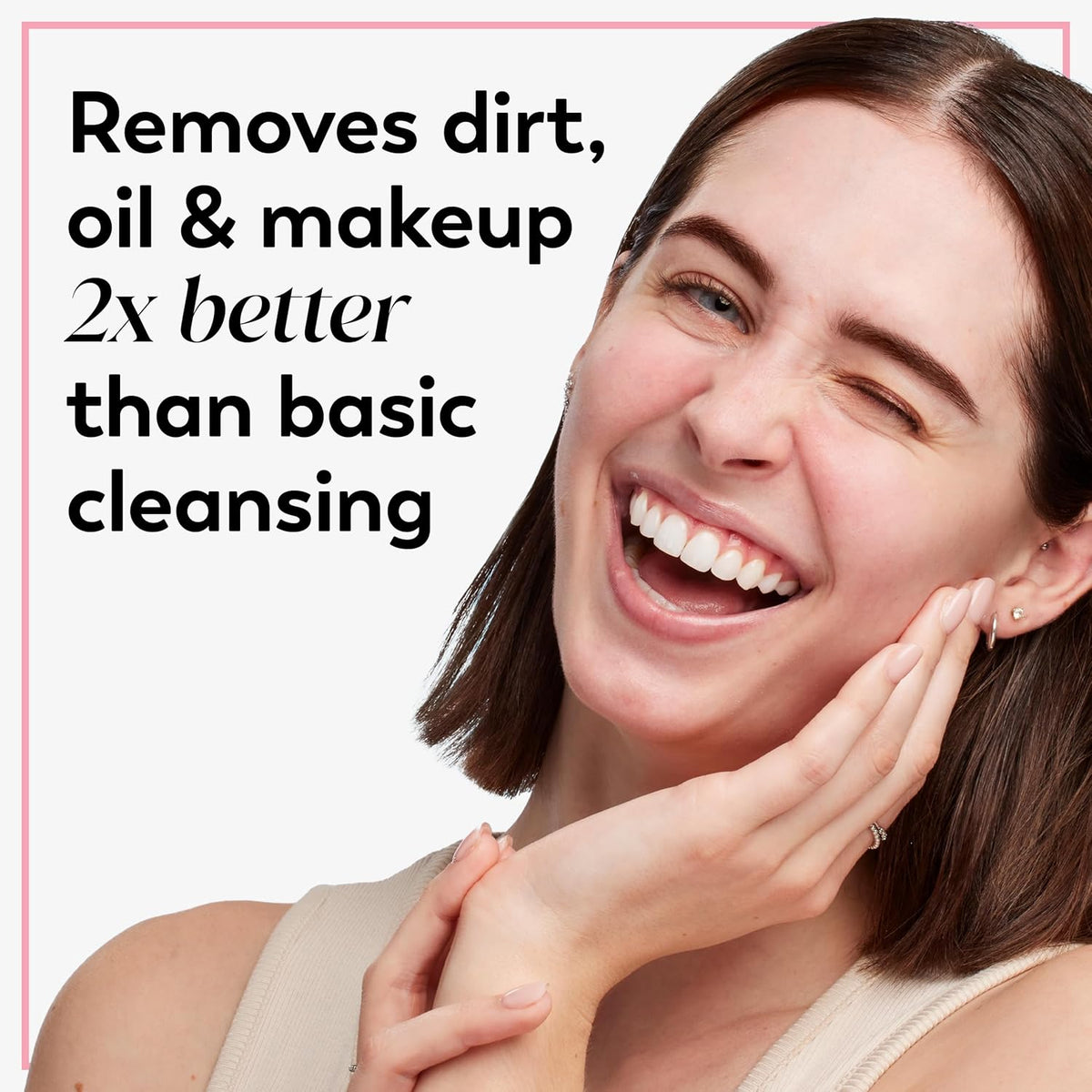 Olay Daily Facials, Daily Clean Makeup Removing Facial Cleansing Wipes, 5-in-1 Water Activated Cloths, Exfoliates, Tones and Hydrates Skin, 66 count