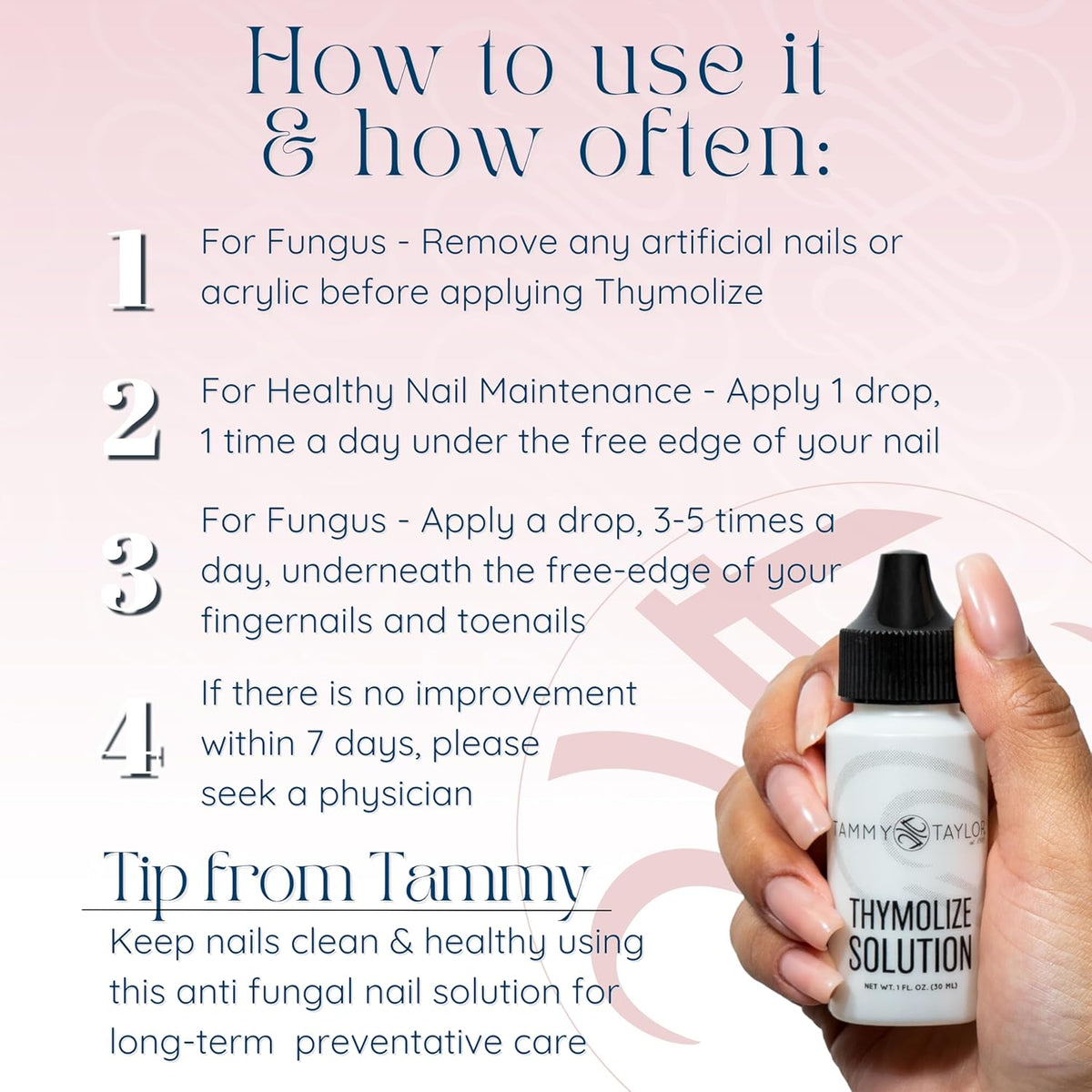 Thymolize Nail Repair & Whitener for Damaged, Yellow & Ingrown Toenails | Thick & Weak Nail Treatment Kit