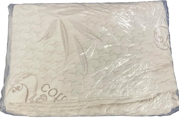 FoamRush 6-Inch Truck (32" x 29") Soft, Fitted, Zippered Mattress Cover Replacement, Premium Cotton, Waterproof, Non Skid Bottom, Mattress Pad Cover, Mattress Not Included