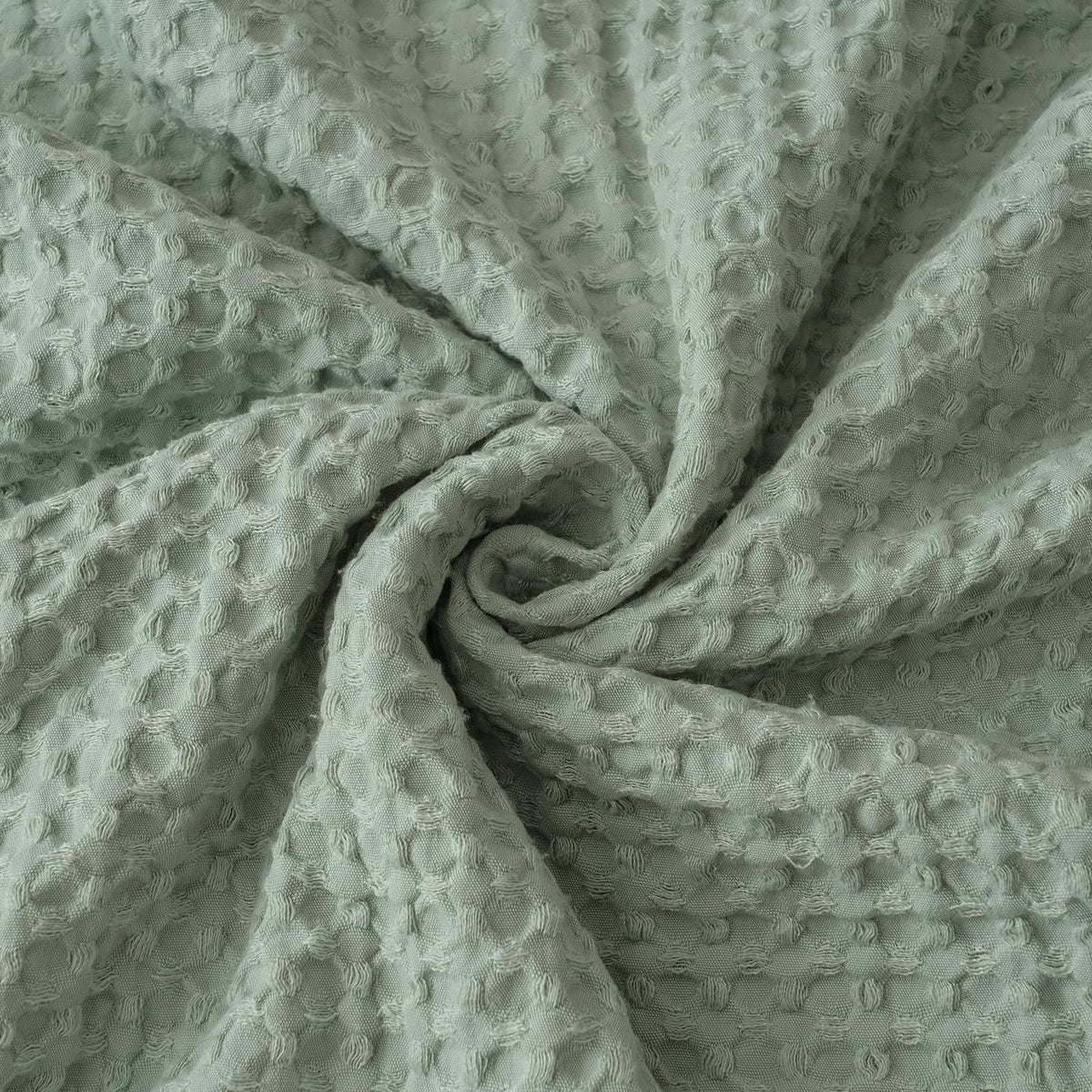 PHF Ultra Soft Waffle Body Pillowcase, Sage Green, 20" x 54", Polyester, Breathable, Skin-Friendly, Zipper Closure