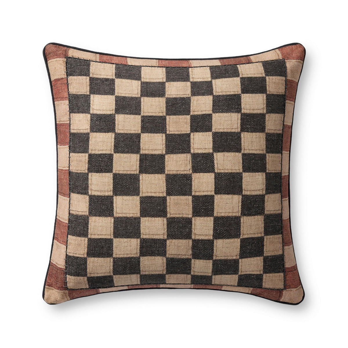 Loloi II Collection PLL0180 Multi 22'' x 22'' Cover w/Poly Pillow