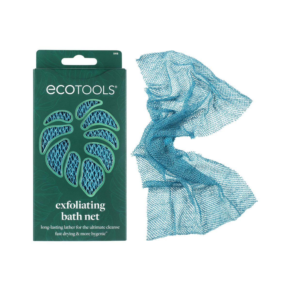 EcoTools Dry Brush, Gentle Exfoliating Scrubber for Skincare and Beauty, Pore Cleansing, Pink