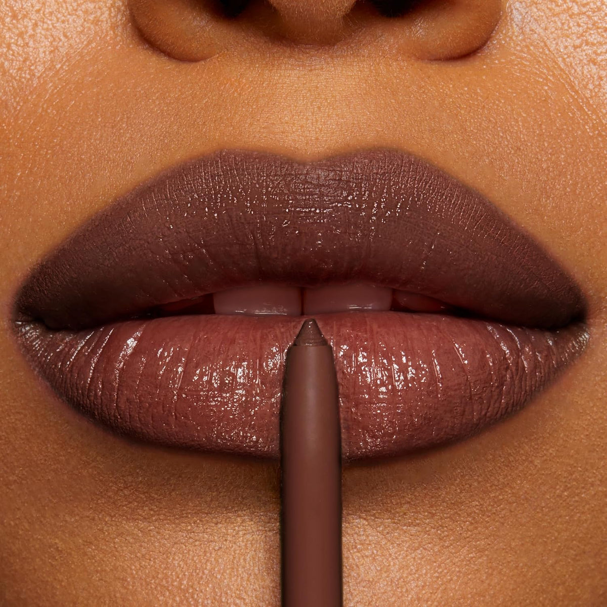 ColourPop So Juicy Plumping Lip Liner with Peptides - Long Lasting Lip Liner for Visibly Plumped & Shaped Lips - Enriched with Smoothing Ceramides & Peppermint - Mocha Latte (0.01 oz)