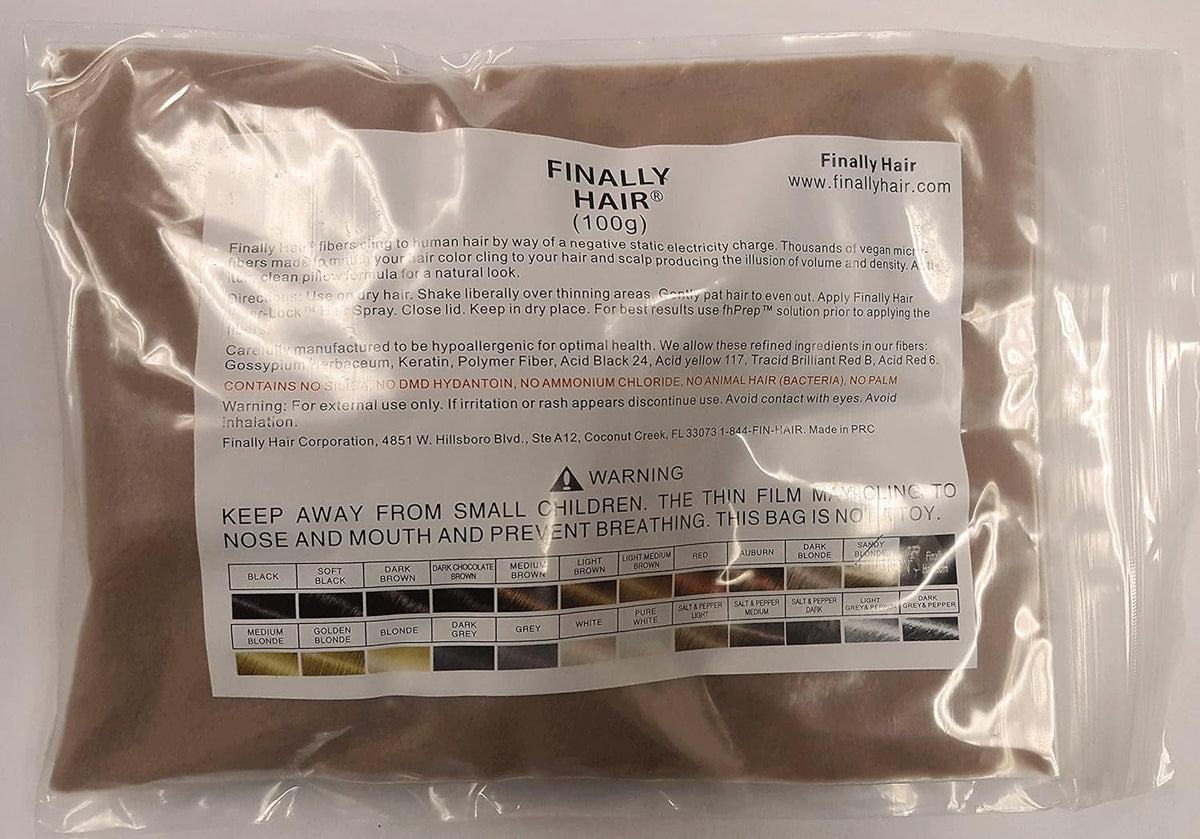Hair Building Fibers 100 Grams Refill Your Existing Bottle. Highest Grade Fiber By Finally Hair (Sandy Blonde)