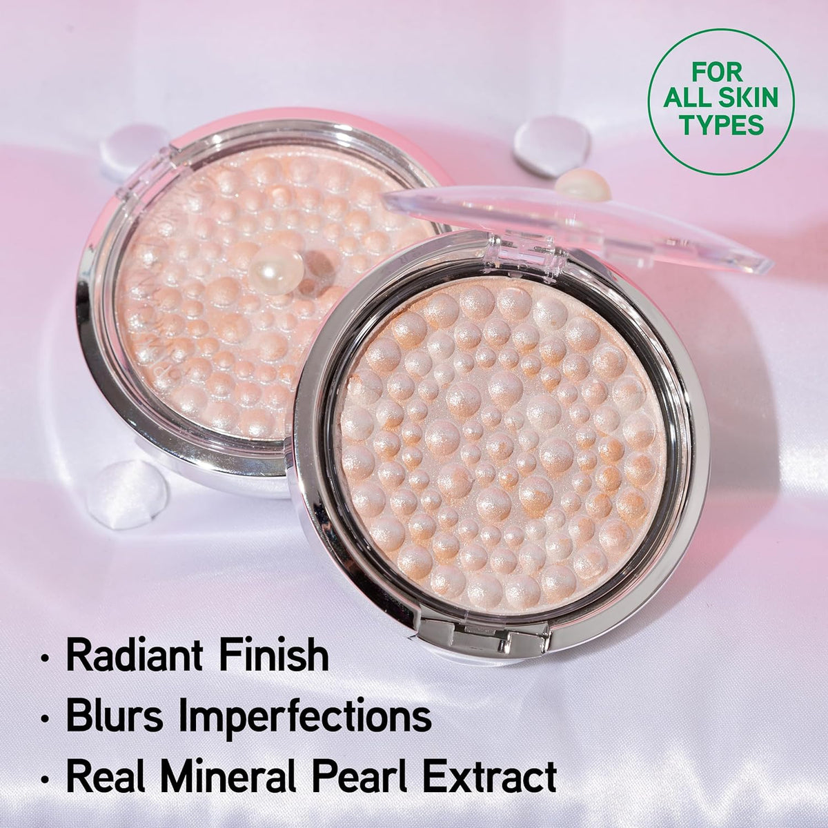 Physicians Formula Powder Palette Mineral Glow Pearls, Hypoallergenic Face Powder, Silky Smooth & Radiant Finish – Bronze Pearl