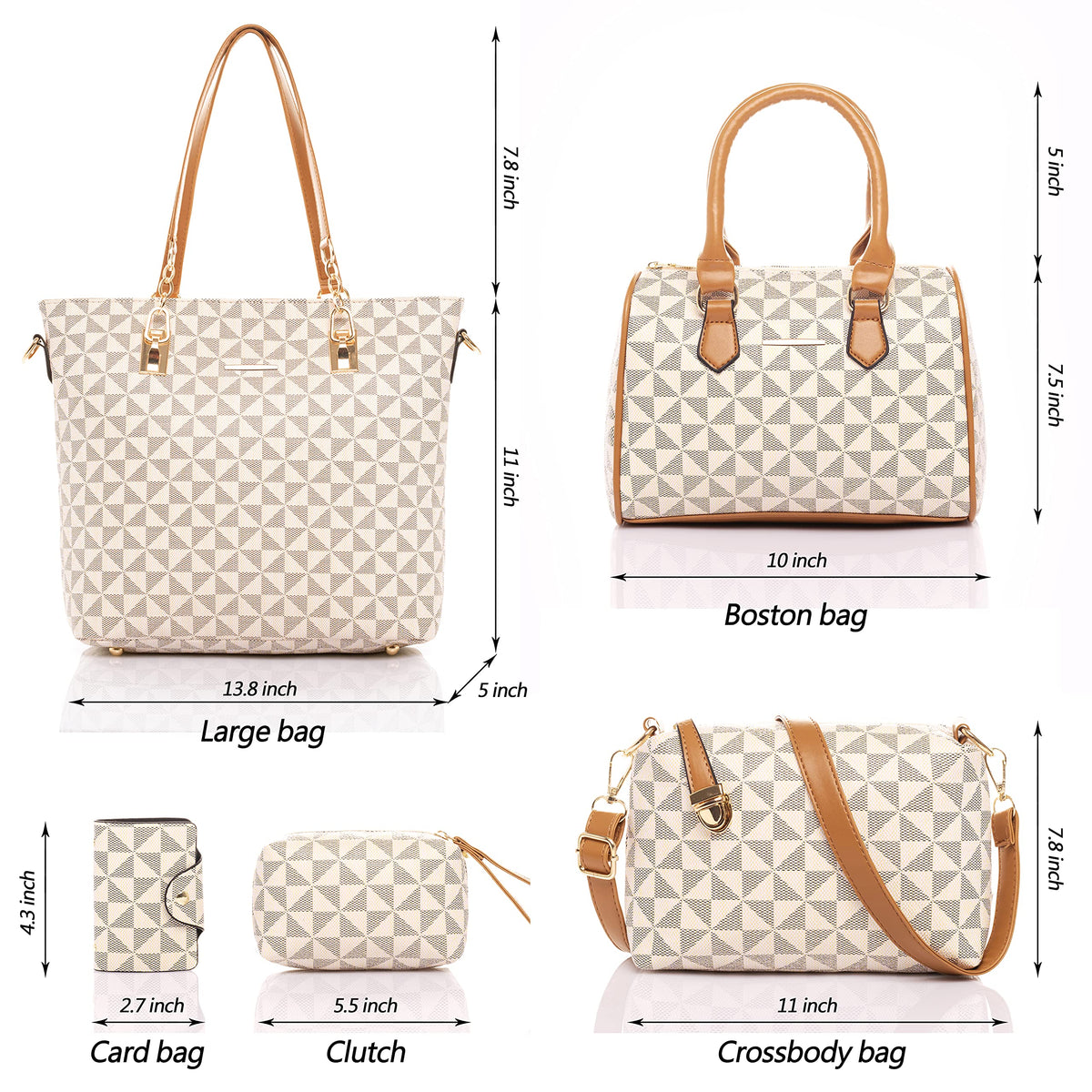 2E-youth Designer Purses And Handbags For Women Satchel Shoulder Bag Tote Bag For Work Clutch Purses (2-beige)