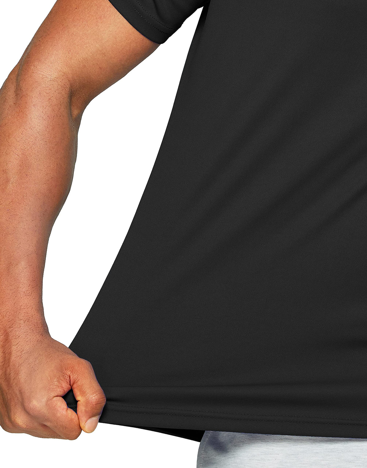 Men's Dry Fit Short Sleeve T-Shirt Crewneck Lightweight Tee Shirts for Men Workout Athletic Casual