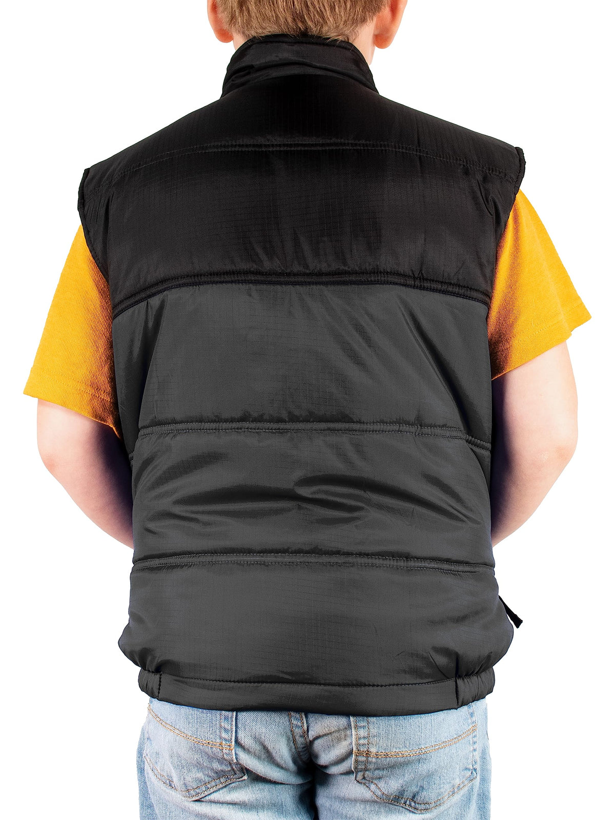 Freeze Defense Boys 3in1 Winter Coat Jacket Warm Parka w/Insulated Snow Vest (7-8, Gray)