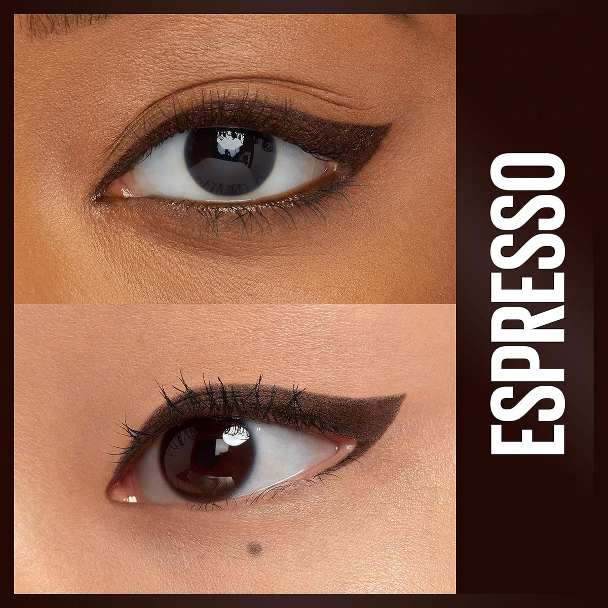 Maybelline Unstoppable Waterproof Mechanical Brown Eyeliner Pencil, Easy to Apply, Smooth Glide, Up to 24 Hour Wear, Espresso