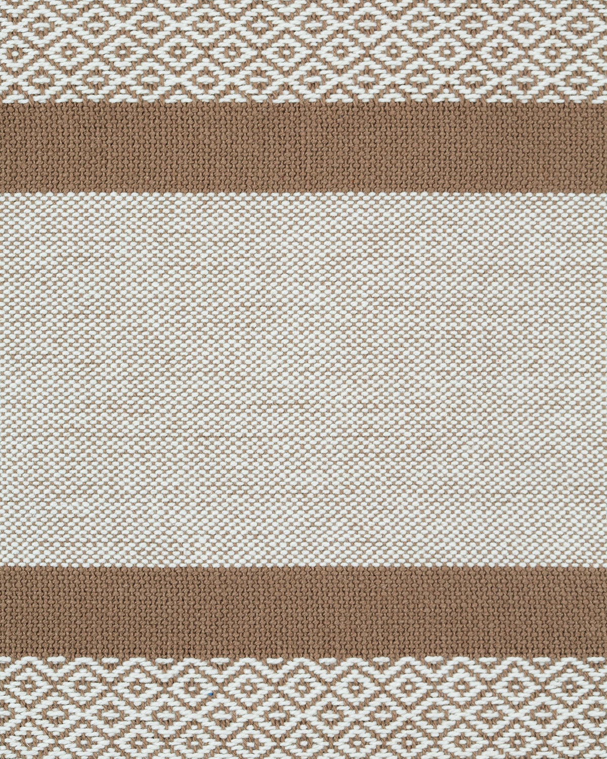 Sticky Toffee Cotton Placemats Set of 4 – Tan Woven 14x19 in Table Mats for Kitchen or Dining Table, Boho Style, Washable Cloth Placemats